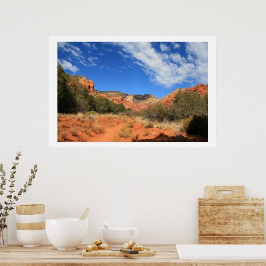 Poster Paysage de Fay Canyon (Cuisine)