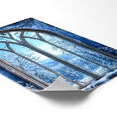 Poster Paysage de fenêtre faux (Coin)