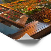 Poster Paysage de fenêtre faux (Coin)