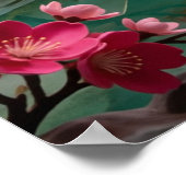 Poster Paysage de floraison de Sakura 🌸 (Coin)