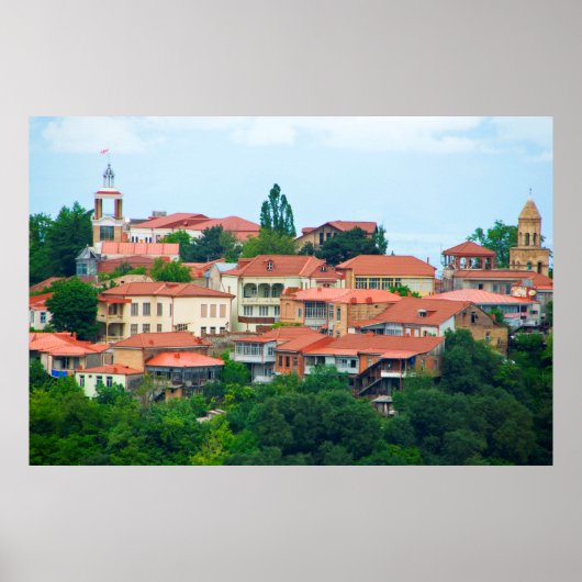 Poster Paysage de Géorgie (Devant)