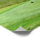 Poster Paysage de golf (Coin)