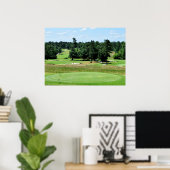 Poster Paysage de golf (Bureau à domicile)