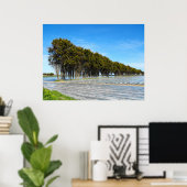 Poster Paysage de Jersey au printemps (Bureau à domicile)