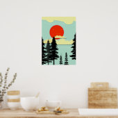 POSTER PAYSAGE DE LA CB (Cuisine)
