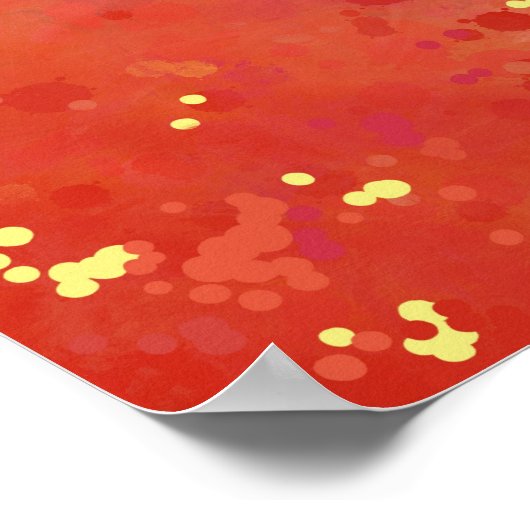 Poster Paysage de la forêt de Birch (Coin)