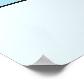 Poster Paysage de la maison d'hiver (Coin)