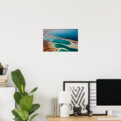 Poster paysage de la mer Morte Israël (Bureau à domicile)