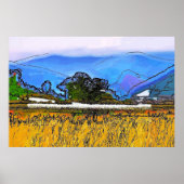 POSTER PAYSAGE DE LA MONTAGNE (Devant)