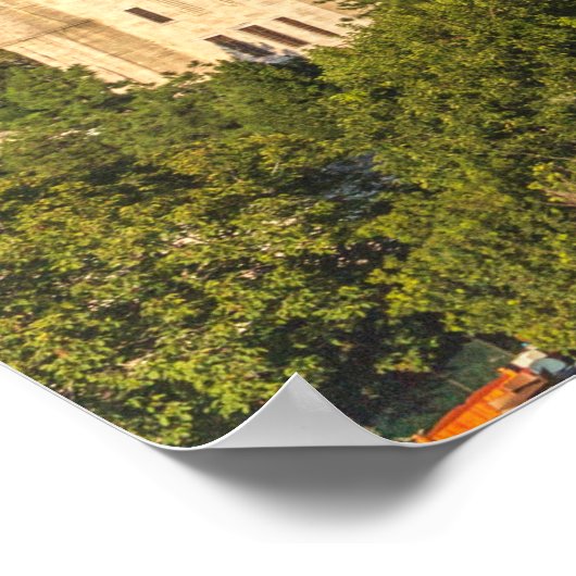 Poster Paysage de la Mosquée Bleue (Coin)