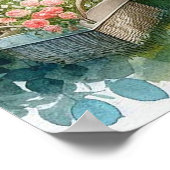 Poster Paysage de la retraite de jardin 5 (Coin)