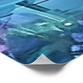 Poster Paysage de la rivière Mountain Art (Coin)