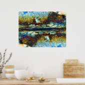 Poster Paysage de la rouille (Cuisine)