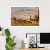 Poster Paysage de la Sierra Nevada (0709A) (Bureau à domicile)