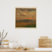 Poster Paysage de la vallée de l'Hudson (Cuisine)