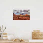 Poster Paysage de la vallée du Monument, AZ (Cuisine)