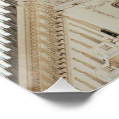 Poster Paysage de la ville holographique (Coin)