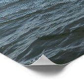 Poster Paysage de lac (Coin)