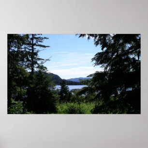 Poster Paysage de l'Alaska belle photographie de l'Alaska