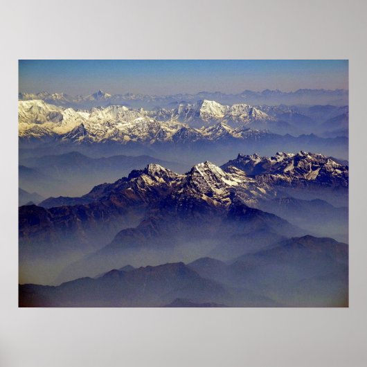 Poster Paysage de l'Himalaya (Devant)