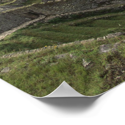 Poster Paysage de Machu Picchu, Pérou (Coin)