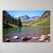 Poster Paysage de Maroon Bells (Devant)