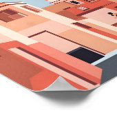 Poster Paysage de Marrakech Elegance 4K (Coin)