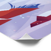 Poster Paysage de neige (Coin)