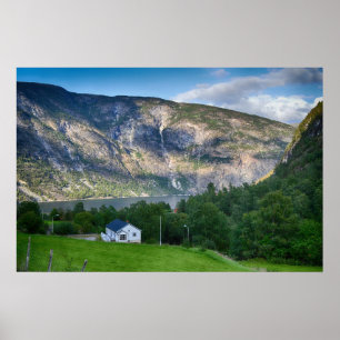Poster Paysage de Norvège