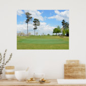 Poster Paysage de parcours de golf (Cuisine)