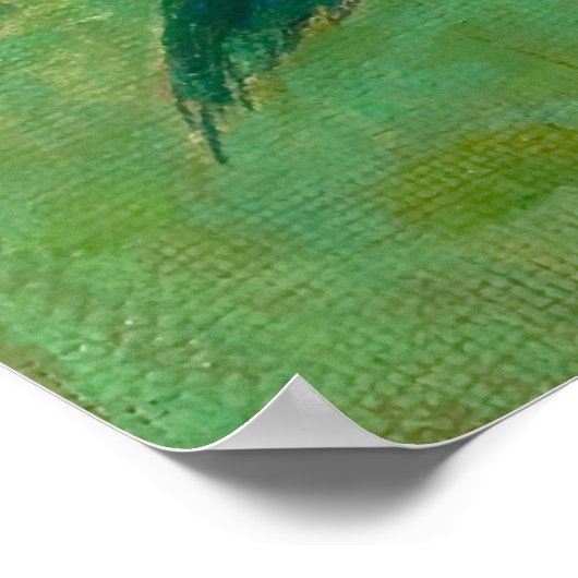 Poster Paysage de Paul Gauguin Matamoe avec Peacocks (Coin)