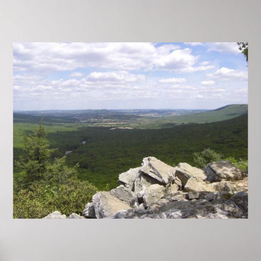 Poster Paysage de Pennsylvanie (Devant)