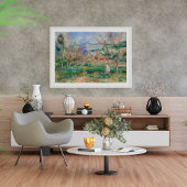 Poster Paysage de Pierre-Auguste Renoir