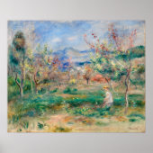 Poster Paysage de Pierre-Auguste Renoir (Devant)