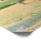 Poster Paysage de Pissarro Ile De France Art (Coin)