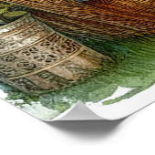 Poster Paysage de retraite de jardin 2 (Coin)