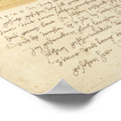 Poster Paysage de rêve avec texte, 1526 (Coin)