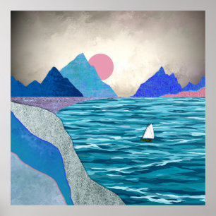 Poster Paysage de Sailboat Cove