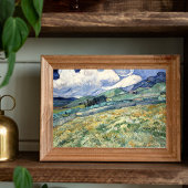 Poster Paysage de Saint-Rémy par Vincent Van Gogh