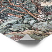 Poster Paysage De Style Chao Meng-Fu Par Wang (Coin)