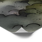 Poster Paysage de Sunset Country Road (Coin)