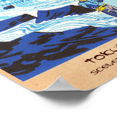 Poster Paysage de Tokuriki Tomikichiro de 12 mois (Coin)