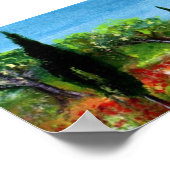 POSTER PAYSAGE DE TOSCANE 4 (Coin)