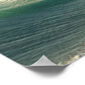 Poster Paysage de Tulum au Mexique Voyage Rétro (Coin)