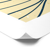 Poster Paysage de vagues océaniques (Coin)