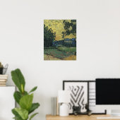 Poster Paysage de Van Gogh à Twilight (Bureau à domicile)