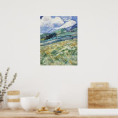 Poster Paysage de Van Gogh de Saint-Rémy (1889) (Cuisine)