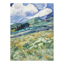 Paysage de Van Gogh de Saint-Rémy (1889)