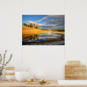 Poster Paysage de Yellowstone (Cuisine)