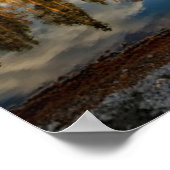 Poster Paysage de Yellowstone (Coin)
